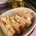 ☆はあ☆'s cooksnap of when they made レーズンパンで生ハムサンドウィッチ.