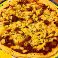 ゆうき032287's cooksnap of when they made おなすと手作りトマトソースのピザ.