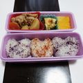碧きりん's cooksnap of when they made お弁当に♪簡単ハート型おにぎり.