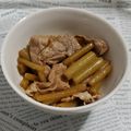 ふづき70's cooksnap of when they made 絶品！！ふきと豚バラ肉の炒め煮.