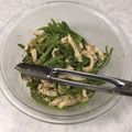 はなこ（＊＾＾）♡'s cooksnap of when they made 大量消費！絹さやと鶏胸肉の胡麻和え.