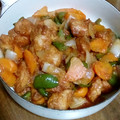 ケンチャナヨ～'s cooksnap of when they made 鶏のから揚げ 酢豚風.