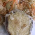 maaphy's cooksnap of when they made 卵なし酢入り天ぷら衣①薩摩芋＆舞茸天ぷら.
