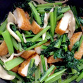 ayakapo's cooksnap of when they made 母のレシピ：小松菜と厚揚げの炒め煮.