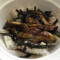 みー３２'s cooksnap of when they made 鰻そっくり！ナスの蒲焼重.