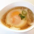 ゆかちゃん♡'s cooksnap of when they made レンジで1分☆温泉卵(味付).