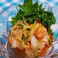 辰夫女子's cooksnap of when they made イカ刺し韓国風.