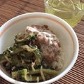フジぽん's cooksnap of when they made 納豆とゴーヤ佃煮のご飯.