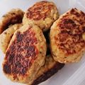 あーみーなー's cooksnap of when they made 鯖缶豆腐バーグ.