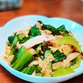 ★☆ルミ★☆'s cooksnap of when they made エリンギとチンゲン菜のたまご炒め.