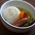 デラロサ's cooksnap of when they made 新たまねぎとベーコンのコンソメスープ.