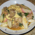 ★Yuring★'s cooksnap of when they made ふわふわ卵と豚肉のネギ味噌炒め.