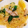 a_ya_mi's cooksnap of when they made 豆苗の塩レモンスパゲティ.
