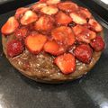 みつねこ458's cooksnap of when they made HMでイチゴチョコケーキ.