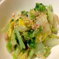 kaoponpon's cooksnap of when they made 切って混ぜるだけ☆白菜とツナのポン酢和え.