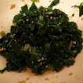 dentalako's cooksnap of when they made ＊小鉢＊あしたばの胡麻和え.