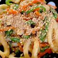 野菜食べたいママ's cooksnap of when they made 人参とピーマンとちくわのきんぴら炒め.