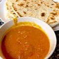 tamapiyo's cooksnap of when they made バターチキンカレー&フライパン発酵無ナン.