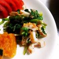 Natsu0702's cooksnap of when they made 即席完成☆ほうれん草とちくわのねり梅和え.