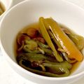 びびなかじん's cooksnap of when they made 無限ピーマン　煮びたしバージョン！.