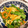 さこあ's cooksnap of when they made さやえんどうとピーマンの卵炒め.