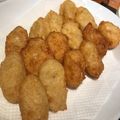 りりぱっとりん's cooksnap of when they made たけのこの固い所で♪もちふわたけのこ団子.