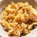 yiys's cooksnap of when they made たけのこご飯.