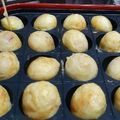 kojyu's cooksnap of when they made 山芋入りで～♪　ふわとろ　たこ焼き☆.
