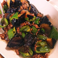 あおいのはな's cooksnap of when they made ひき肉と揚げ茄子のポン酢炒め.