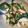 クックQQZSRC☆'s cooksnap of when they made 長芋とベーコンとにら炒め.
