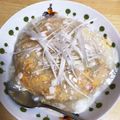 ちょこまかくまこ's cooksnap of when they made ふわたま♡あんかけチャーハン.