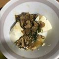 こゆとあづ's cooksnap of when they made 蒸し豆腐の椎茸豚肉あんかけ.