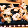 肉好きシュウ's cooksnap of when they made 簡単！海老のガーリックオイル炒め焼き！.