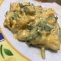 ラクラクダ's cooksnap of when they made 簡単！南瓜の煮物で大葉入り南瓜サラダ.