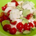 ちゃぴゆき's cooksnap of when they made ヘルシーアボカドとトマトと豆腐和え.