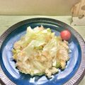 はらぺこしろうさぎ's cooksnap of when they made 家の、レタスチャーハン！.