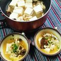 虹色♪︎ちゅーりっぷ's cooksnap of when they made とろろ昆布で食べる温か湯豆腐.