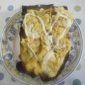 3姉妹ちゃんママ's cooksnap of when they made 思い出朝食★父の玉子焼きマヨトースト②.