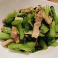 クック34WSNP☆'s cooksnap of when they made 小松菜と豚バラ肉の塩麹炒め.
