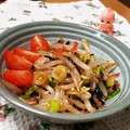 pafepapa's cooksnap of when they made 簡単もやし和え.