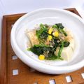 まこさんど's cooksnap of when they made ほうれん草と高野豆腐のおひたし.