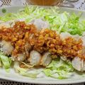 ゆけり３兄弟's cooksnap of when they made しっとりゆで鶏の香味ソースがけ.