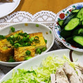 ゆけり３兄弟's cooksnap of when they made 厚揚げの生姜焼き.