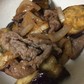 anemonenan's cooksnap of when they made 簡単激ウマ！牛肉となすのマヨぽん酢炒め.