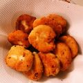 ろら☆'s cooksnap of when they made 【等質オフ】おからと豆腐の焼きナゲット.