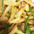 クックXLTV4J☆'s cooksnap of when they made じゃがいもとピーマンのカレーマヨ炒め.