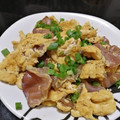 クックNVJDVI☆'s cooksnap of when they made 【木耳とフワッと卵の甘旨炒め】生きくらげ.