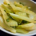 ゆきとあさ's cooksnap of when they made ☆セロリのあまずっぱスパイシー☆.