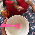 よしお03's cooksnap of when they made 炊いたお米de簡単10倍粥♡離乳食初期♡.
