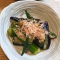 maik0n♡'s cooksnap of when they made 【簡単・時短】ナスとオクラの煮浸し.